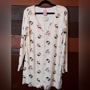 NWT Arizona Body XL Adorable polar Bears Cream Colored Romper